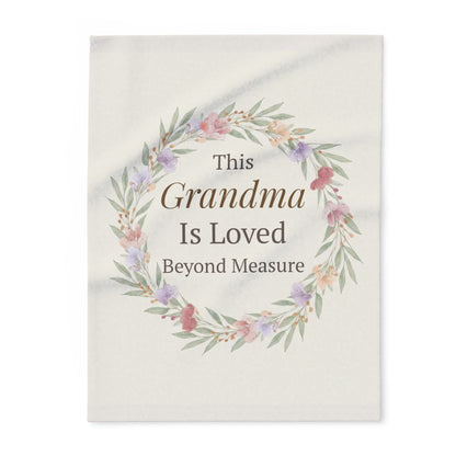 This Grandma Is Loved Beyond Measure Blanket