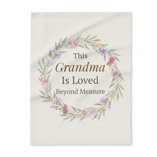 This Grandma Is Loved Beyond Measure Blanket